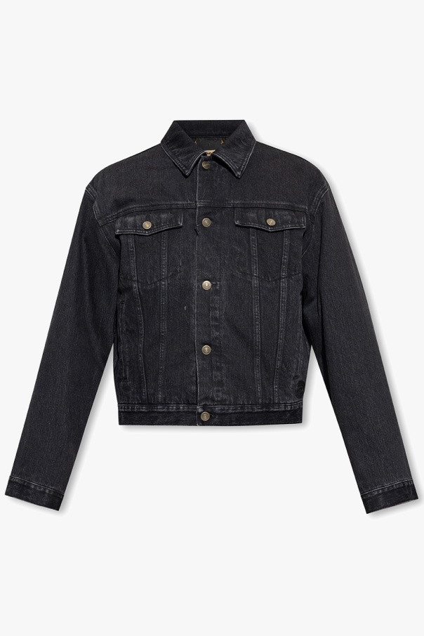 Gucci black jean jacket online